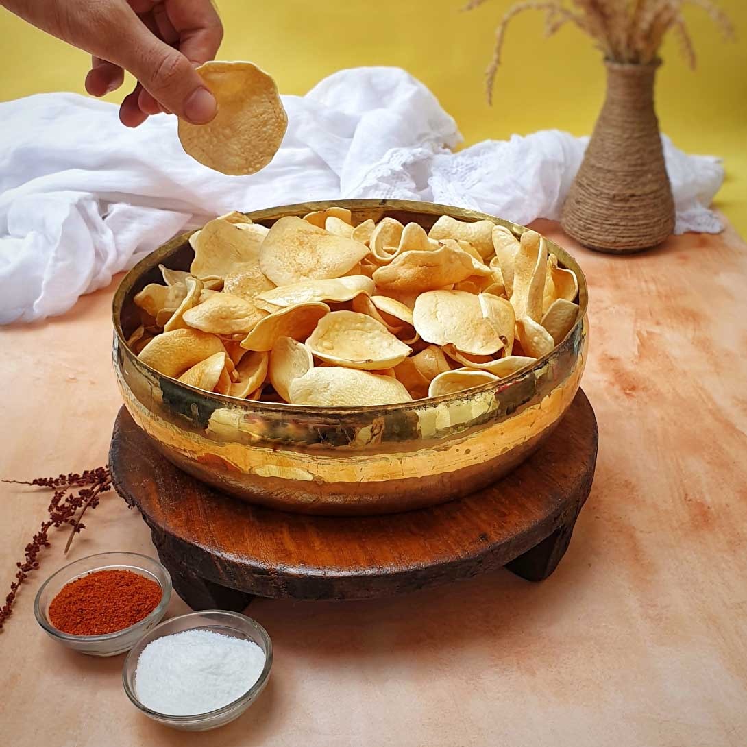 Brass Urli / Nacho Bowl – Handmade Brass Bowl For Snacks | Brass Cookware