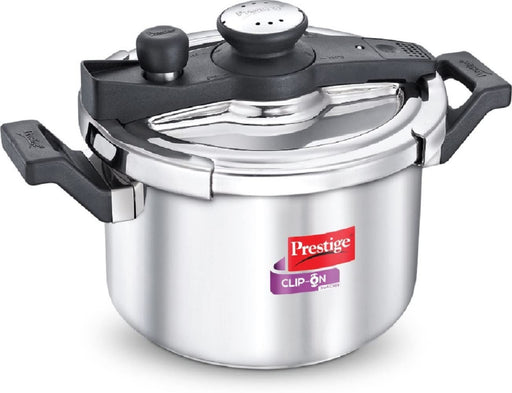Prestige 5L Svachh Clip-on Induction Base Outer Lid Stainless Steel Pressure cooker