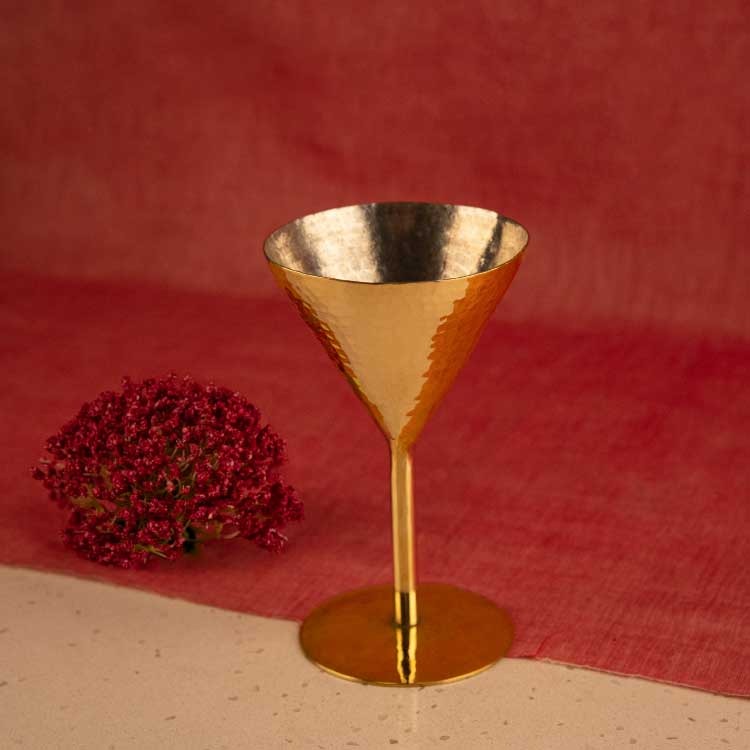Brass Cocktail Glass | Brass Cookware