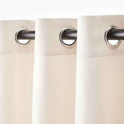 IKEA MOALINA Curtains, 1 pair, beige, 145x250 cm (57x98 ") | IKEA Curtains | Eachdaykart