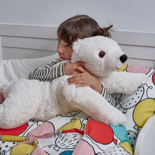 IKEA SNUTTIG Soft toy, polar bear/white | IKEA Soft Toys | Eachdaykart