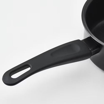 IKEA HEMLAGAD Saucepan, black | IKEA Pots & sauce pans | Eachdaykart