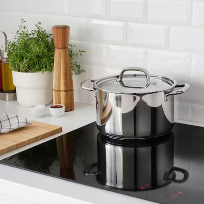 IKEA 365+ Pot with lid, stainless steel | IKEA Pots & sauce pans | Eachdaykart