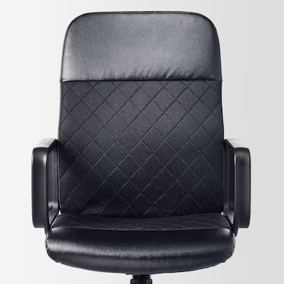 IKEA RENBERGET Swivel chair, Bomstad black | IKEA Desk chairs for home | IKEA Desk chairs | Eachdaykart