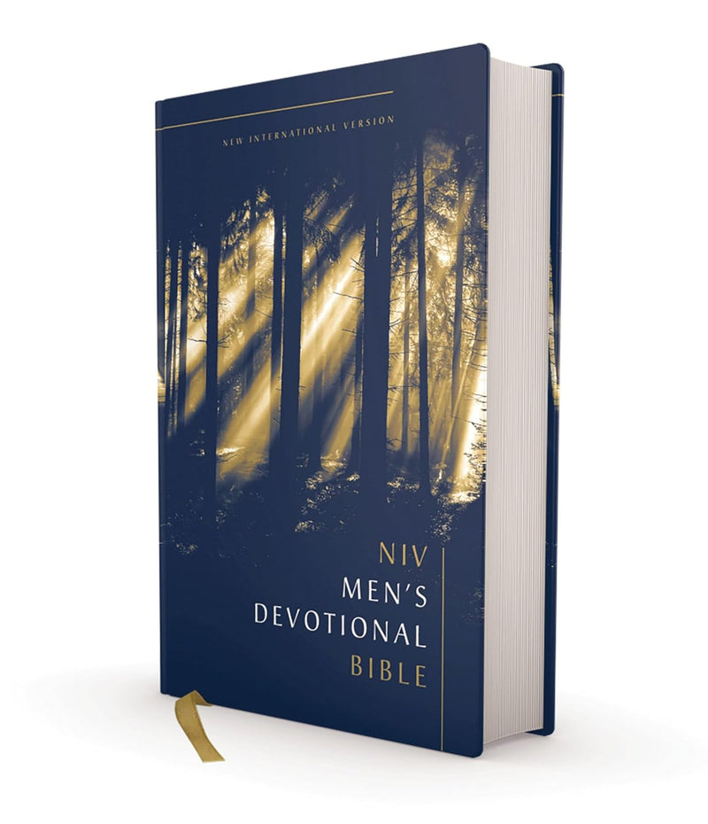 NIV, Men's Devotional Bible, Hardcover, Comfort Print by Zondervan Publishing House
