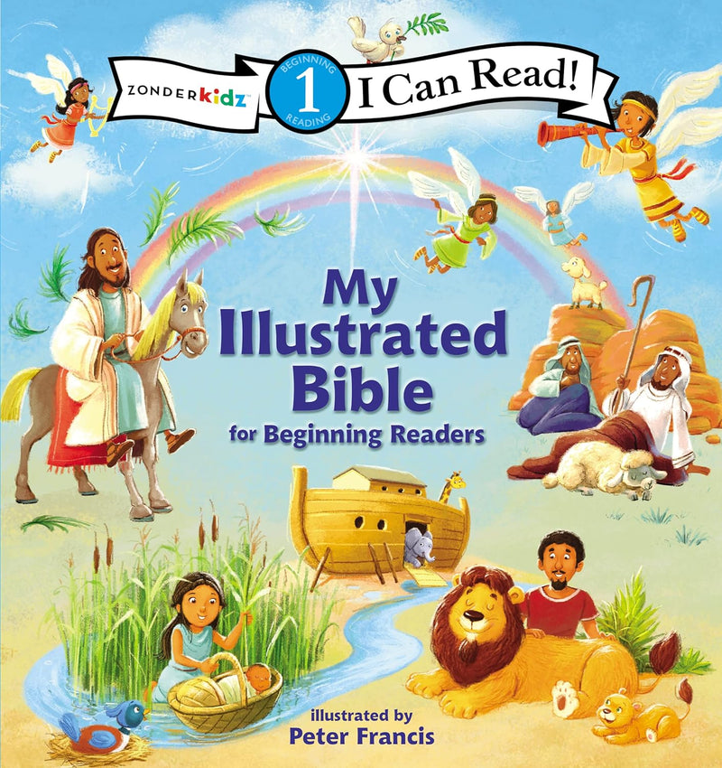 I Can Read My Illustrated Bible: for Beginning Readers, Level 1 by Zondervan
