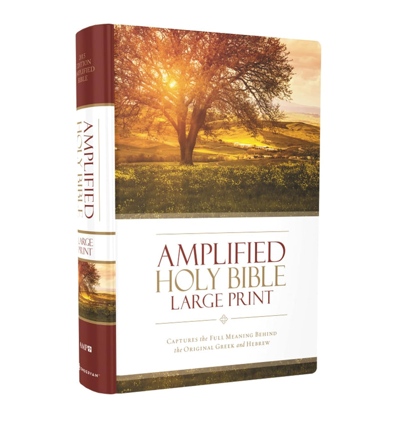 Amplified Holy Bible (Large Print Hardcover Edition)  by Zondervan