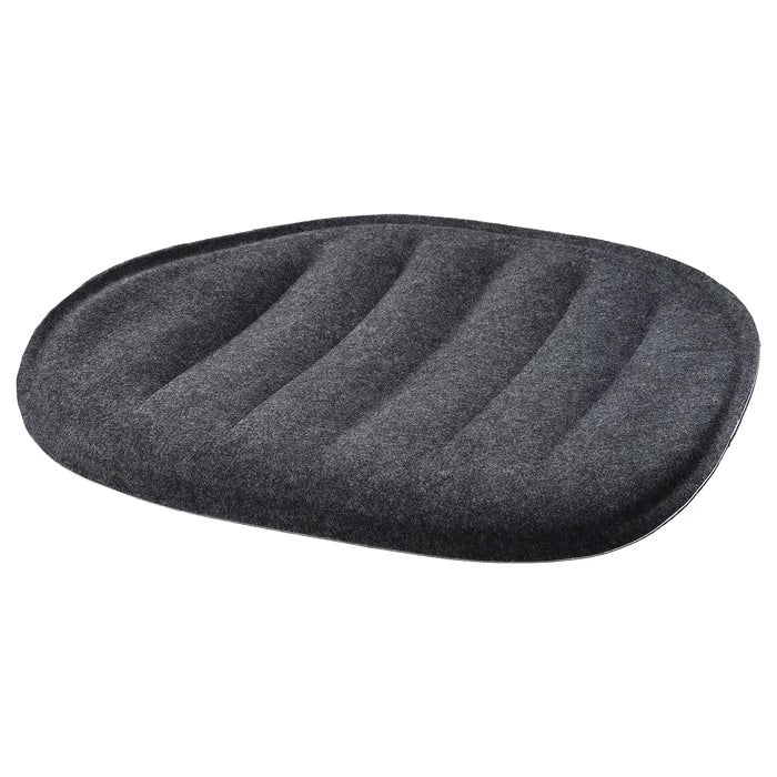 IKEA PYNTEN Seat pad, dark grey, 41x43 cm (16 ¼x17 ")