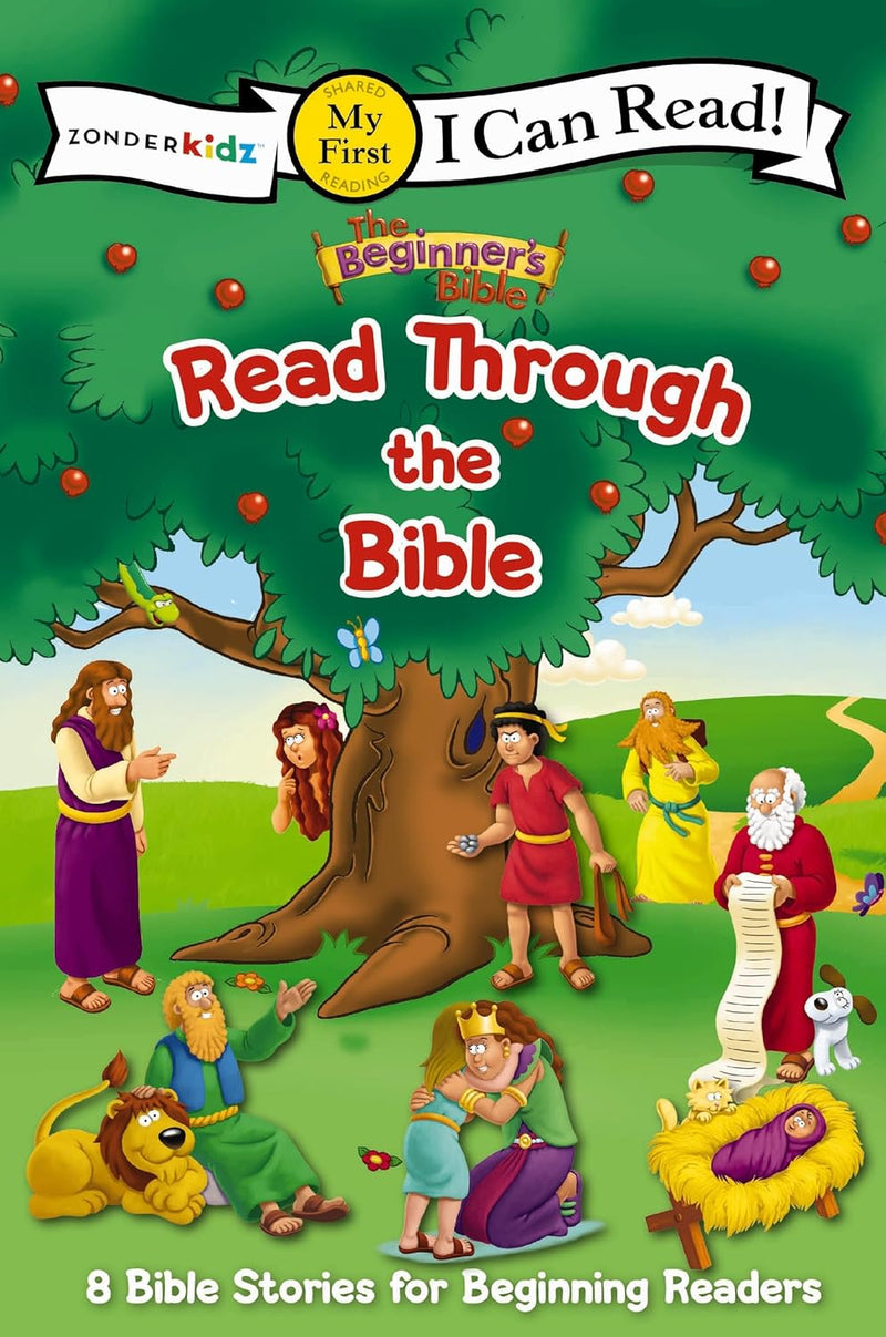 The Beginner's Bible Read Through the Bible: 8 Bible Stories for Beginning Readers by Zondervan