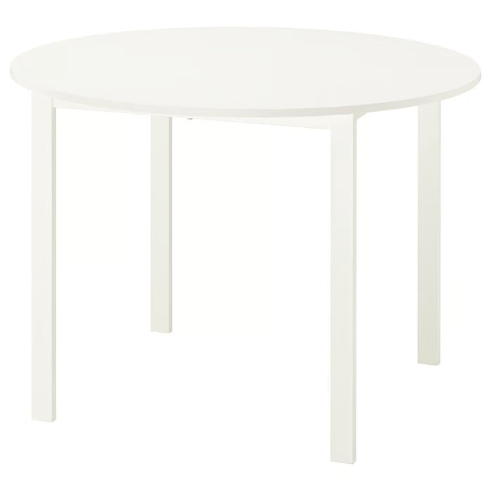 IKEA VIHALS Table, white/white, 107 cm (42 1/8 ")