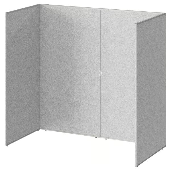 IKEA SIDORNA Room divider, grey, 164x80x150 cm (64 5/8x31 1/2x59 ")
