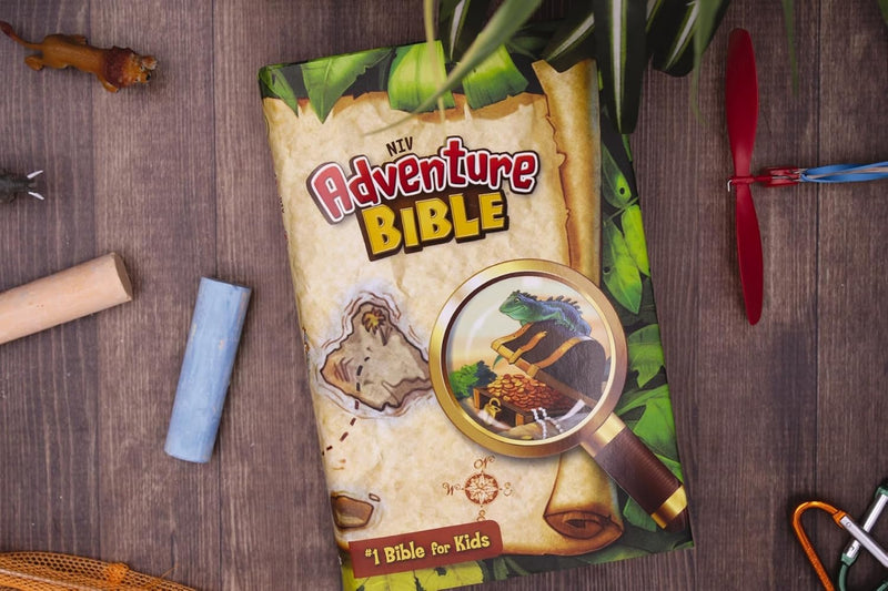 Adventure Bible: New International Version, Paperback – Illustrated by Zonderkidz