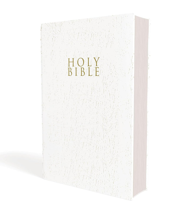 NIV Gift Award Bible LL White by Zondervan