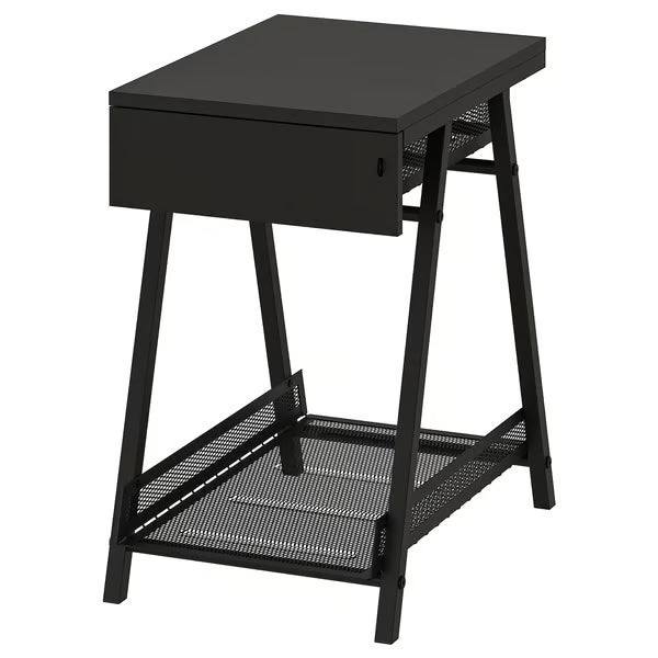 IKEA TROTTEN Drawer unit, anthracite, 34x56 cm (13 3/8x22 ")