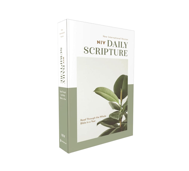 NIV Daily Scripture: Comfort Print – White/Sage by Zondervan