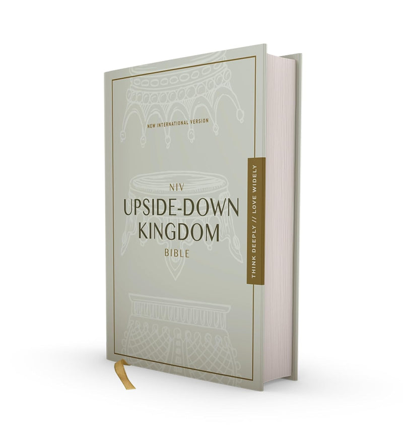 NIV Upside‑Down Kingdom Bible: Think Deeply // Love Widely by Zondervan