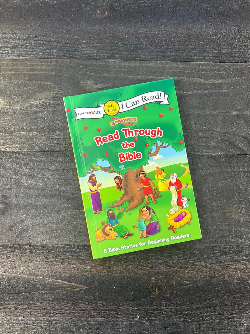 The Beginner's Bible Read Through the Bible: 8 Bible Stories for Beginning Readers by Zondervan