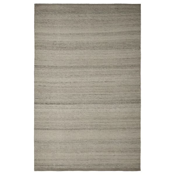 IKEA TIDTABELL Rug, flatwoven, grey, 200x300 cm (6 ' 7 "x9 ' 10 ")