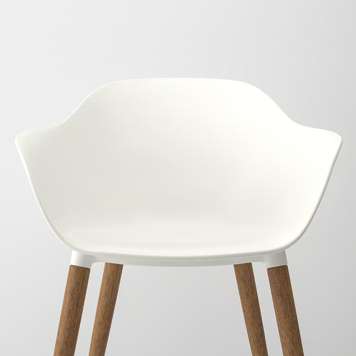 IKEA GRÖNSTA Chair with armrests, in/outdoor, white
