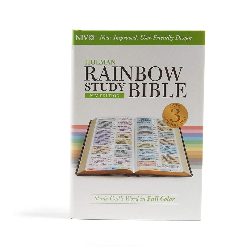 NIV Rainbow Study Bible, Jacketed Hardcover by Holman Bible Staff