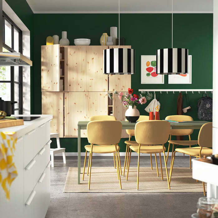 IKEA VIHALS Chair, yellow/Tibbleby yellow