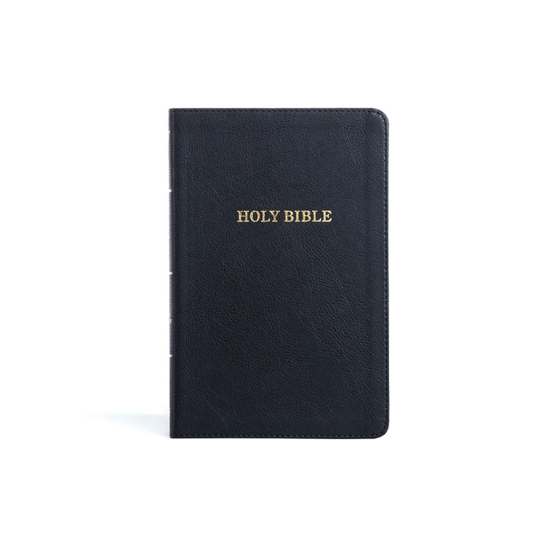 Holy Bible: King James Version – Black Leathertouch, Thinline by Holman Bible Publishers