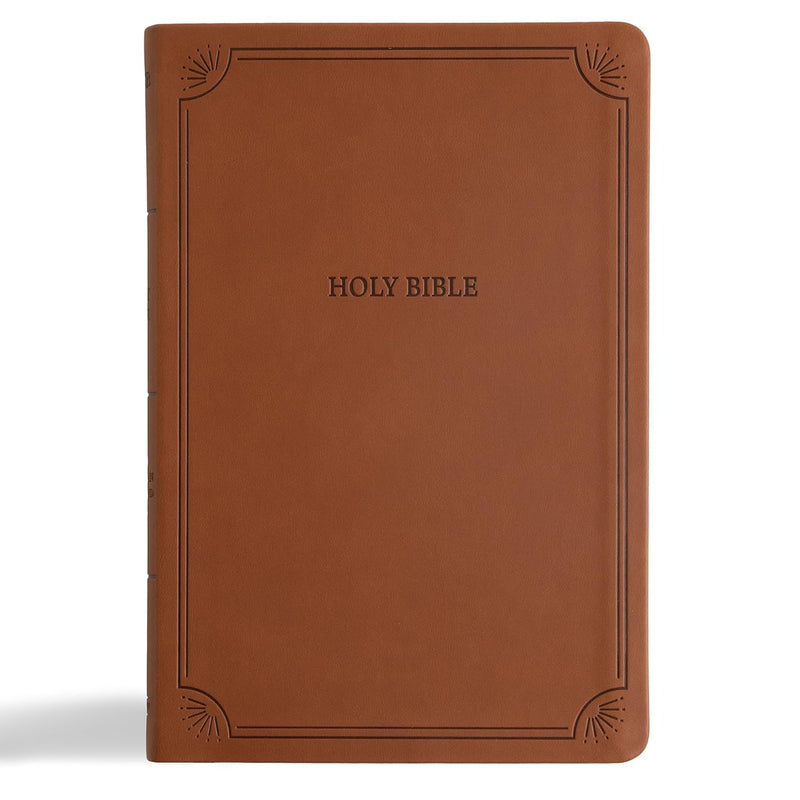 NASB-Großdruck-Thinline-Bibel, Value Edition, braunes Leder von Holman Bible Publishers