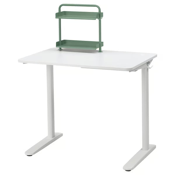 IKEA RELATERA Desk combination, white, 90x60 cm (35 3/8x23 5/8 ")