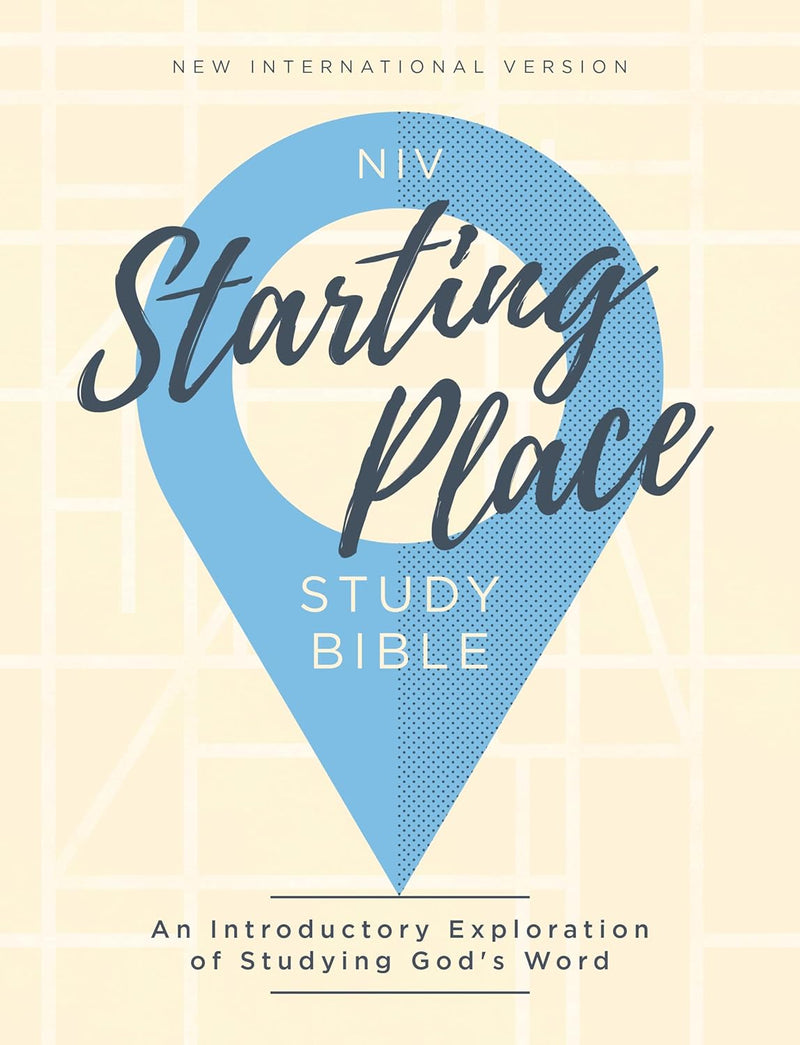 NIV Starting Place Study Bible by Zondervan Publishing House