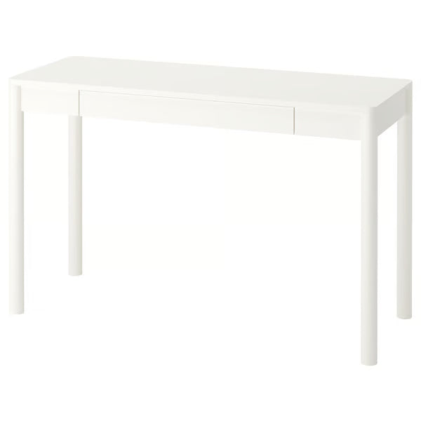 IKEA TONSTAD Desk, off-white, 120x47 cm (47 1/4x18 1/2 ")