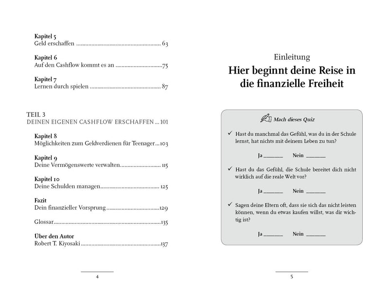 Rich Dad Poor Dad für Teens by Robert T. Kiyosaki