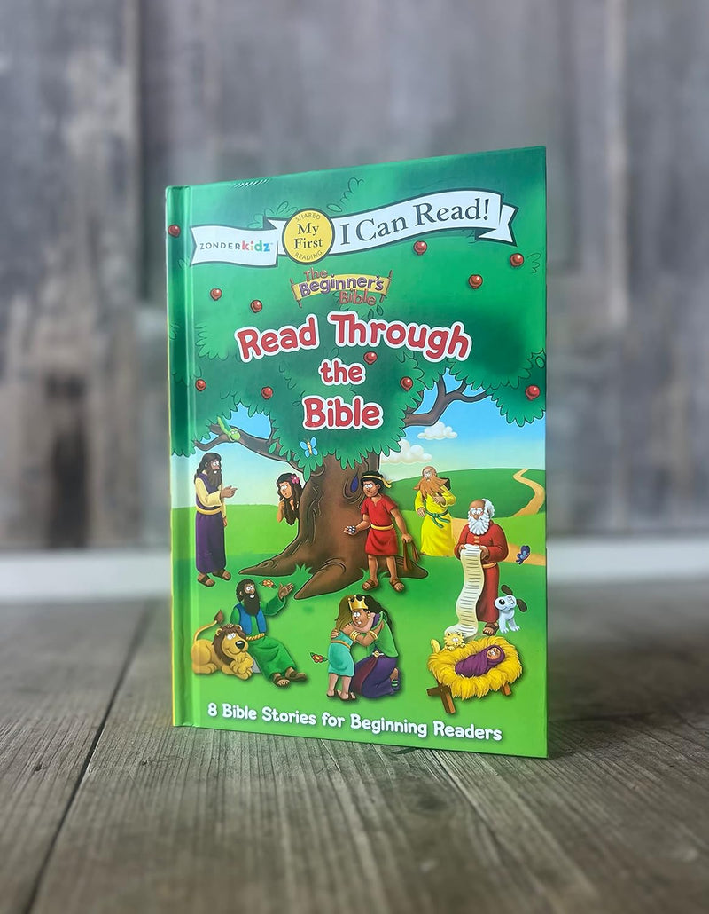 The Beginner's Bible Read Through the Bible: 8 Bible Stories for Beginning Readers by Zondervan