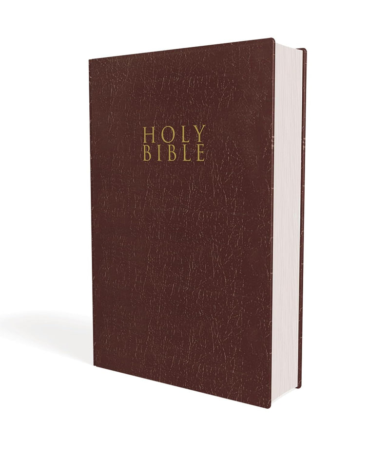 NIV Gift and Award Bible – Leather-Look, Burgundy, Red Letter by Zondervan