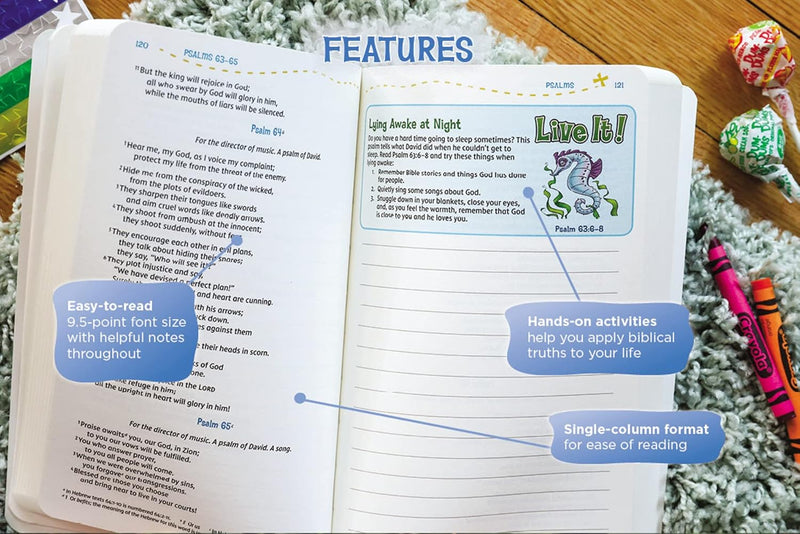 NIV Adventure Bible Field Notes: Psalms by Zondervan