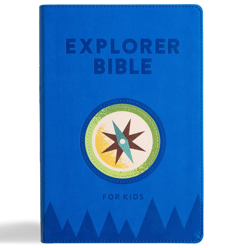 KJV Explorer Bible for Kids, Brown LeatherTouch: Placing God's Word in the Middle of God's World by Holman Bible Publishers