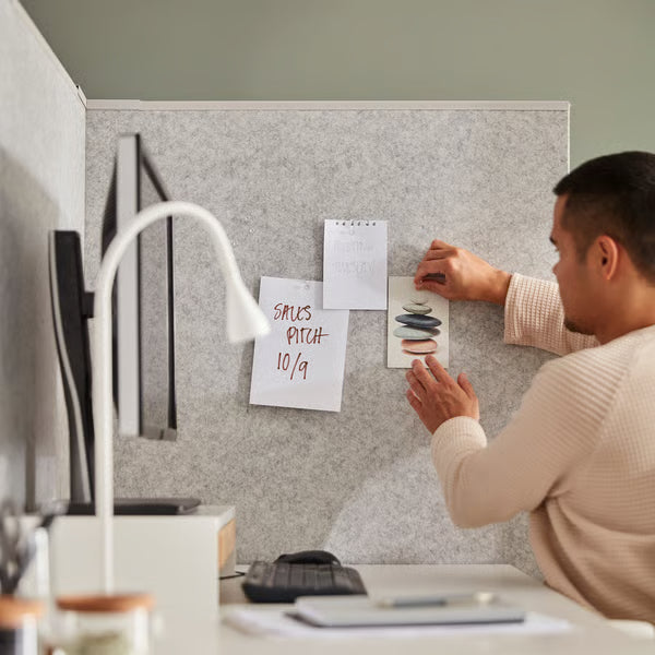 IKEA SIDORNA Room divider, grey, 162x160x150 cm (63 3/4x63x59 ")