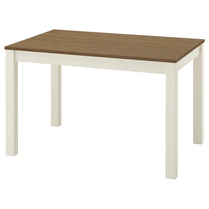 IKEA ALHULT Table, beige/brown, 120x80 cm (47 1/4x31 1/2 ")