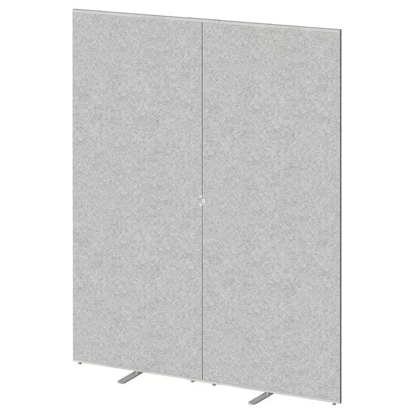 IKEA SIDORNA Room divider, grey, 160x195 cm (63x76 3/4 ")