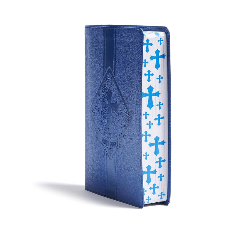 KJV Kids Bible, Royal Blue LeatherTouch by Holman Bible Staff