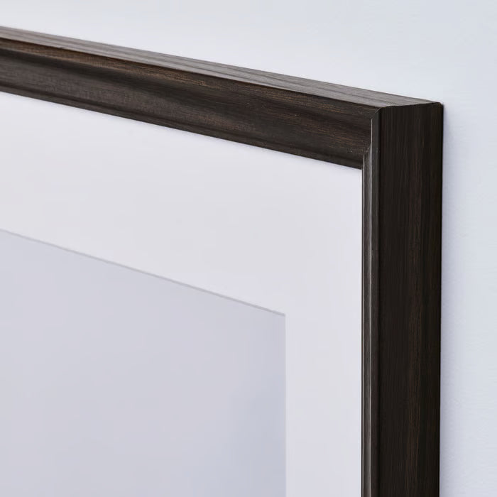 IKEA KLOTKÖRSBÄR Frame, oak effect/dark brown, 30x40 cm (11 ¾x15 ¾ ")