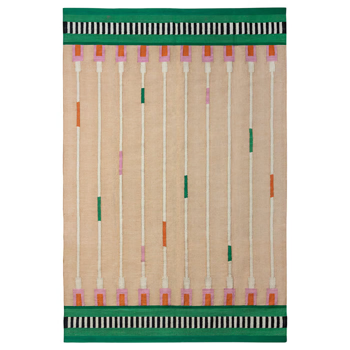 IKEA MAVINN Rug, beige/green, 170x240 cm (5 ' 7 "x7 ' 10 ")