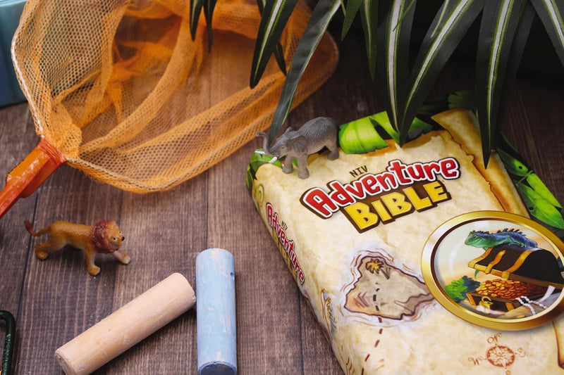 Adventure Bible: New International Version, Paperback – Illustrated by Zonderkidz