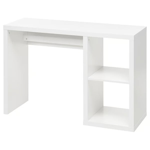 IKEA KALLAX Desk, white, 111x39 cm (43 3/4x15 3/8 ")
