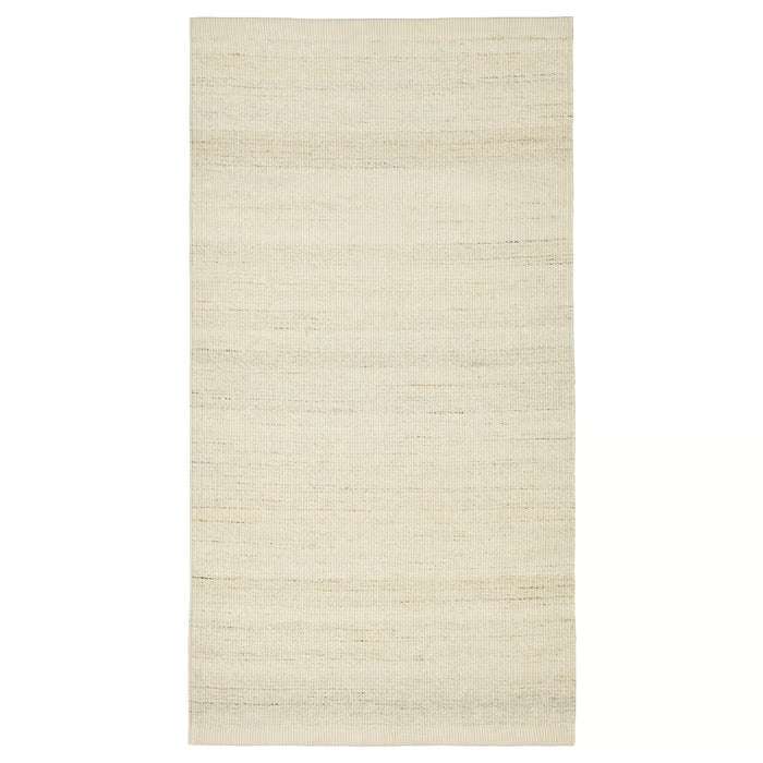 IKEA TIDTABELL Rug, flatwoven, beige, 80x150 cm (2 ' 7 "x4 ' 11 ")