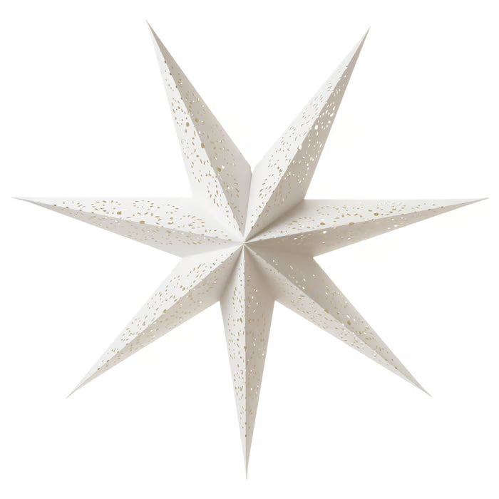 IKEA STRÅLA Lamp shade, lace/white, 90 cm (35 ")