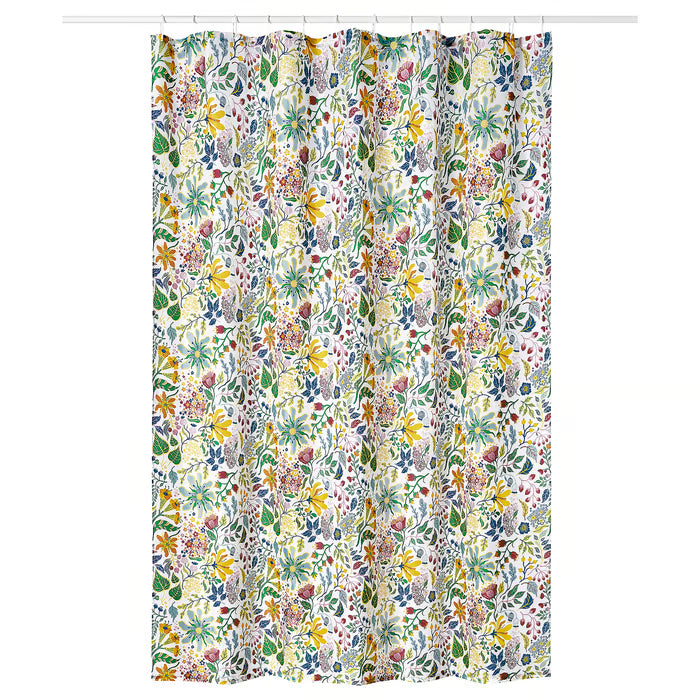 IKEA STRANDLUMMER Shower curtain, multicolour, 180x200 cm (71x79 ")