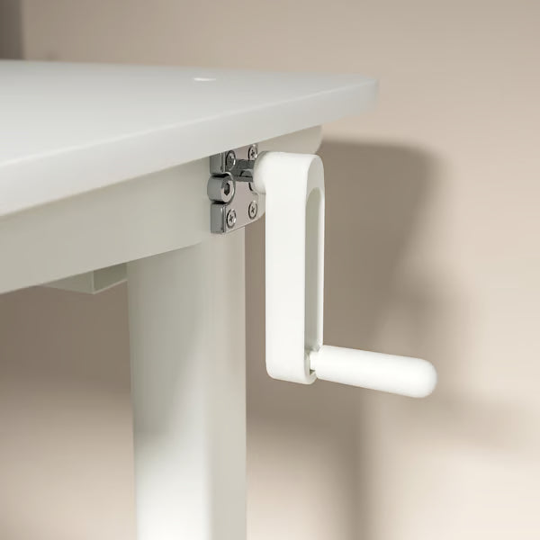 IKEA RELATERA Desk sit/stand, white, 90x60 cm (35 3/8x23 5/8 ")