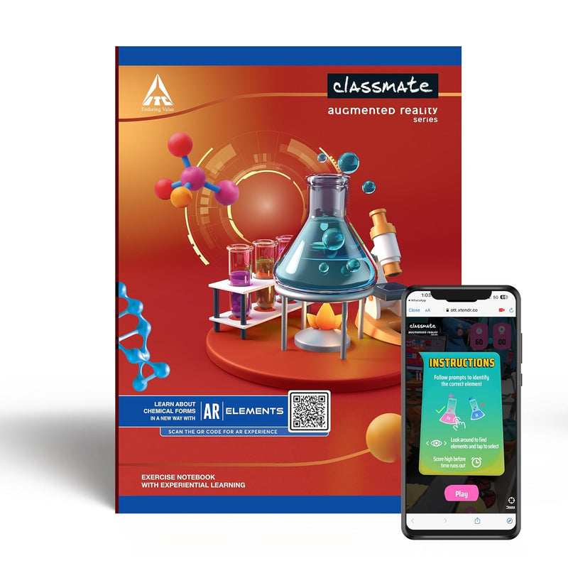 Classmate Augmented Reality Notebooks - Single Line