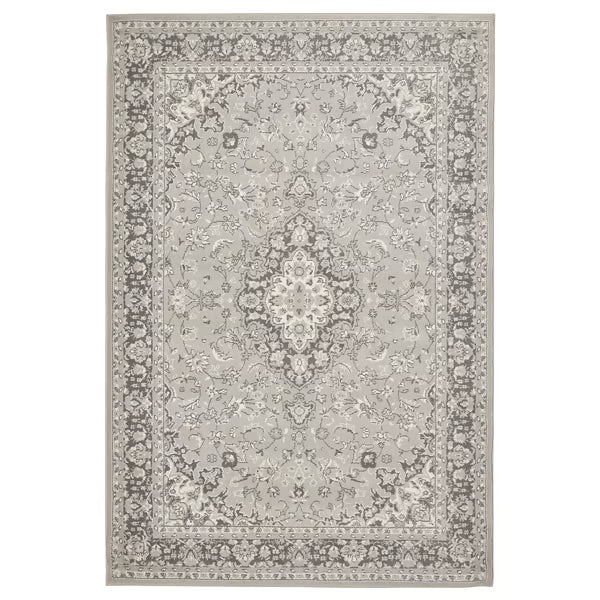 IKEA VEDBAK Rug, low pile, light grey, 133x195 cm (4 ' 4 "x6 ' 5 ")