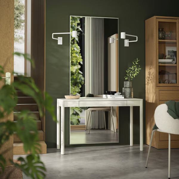 IKEA TONSTAD Desk, off-white, 120x47 cm (47 1/4x18 1/2 ")